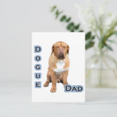 Carte Postale Dogue Papa 4 (Debout devant)