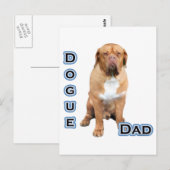 Carte Postale Dogue Papa 4 (Devant / Derrière)