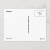 Carte Postale Dogwood Blossoms et Blue Sky (Dos)