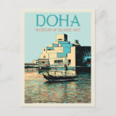Carte Postale Doha Museum of Islamic Art, illustration Qatar Pos (Devant)