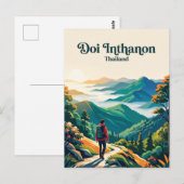 Carte Postale Doi Inthanon Thaïlande (Devant / Derrière)