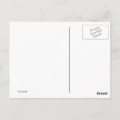 Carte postale d'oies de vol (Dos)