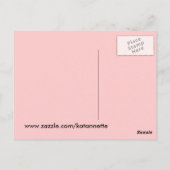 carte postale d'oignon (Dos)