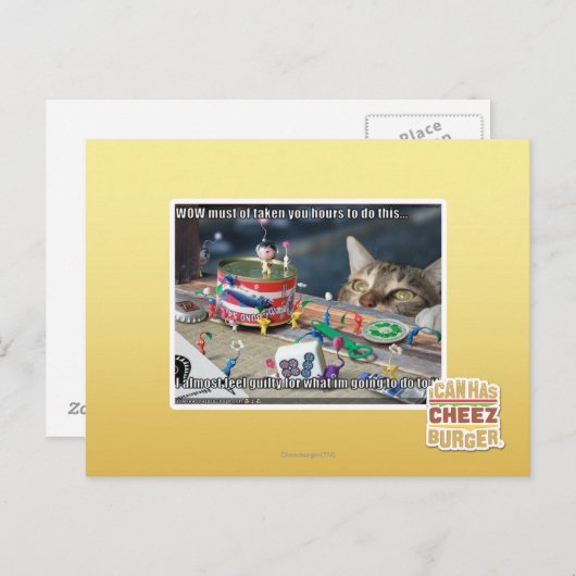 Carte Postale Doit prendre des heures (Devant / Derrière)