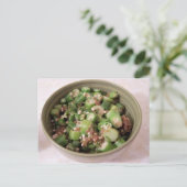 Carte postale d'okra frit (Debout devant)