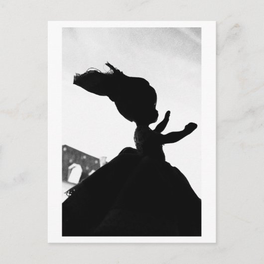 Carte Postale Doll Portrait - Flying doll (Devant)