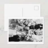 Carte Postale Doll Portrait - Plastic Dolls and Rubber Chickens (Devant / Derrière)