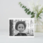 Carte Postale Doll Portrait - Winking Doll (Debout devant)