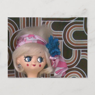 CARTE POSTALE DOLL VINTAGE