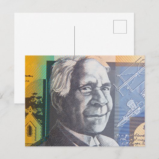 Carte Postale dollars australiens (Devant / Derrière)