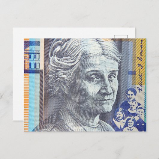 Carte Postale dollars australiens (Devant / Derrière)