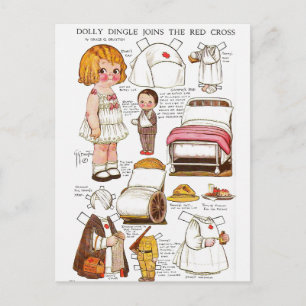 Carte Postale Dolly Dingle rejoint le papier de infirmière de la