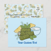 Carte postale Dolmadakia (Devant / Derrière)