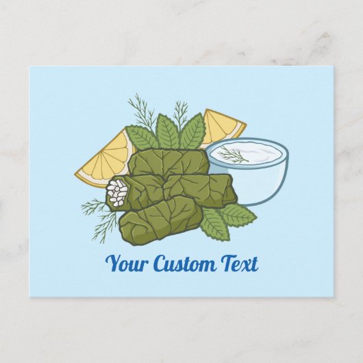 Carte postale Dolmadakia (Devant)