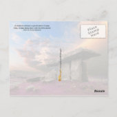 Carte Postale dolmen de Poulnabrone, Comté de Clare, Irlande (Dos)