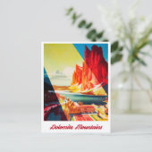 Carte Postale Dolomite Mountains, Italie (Debout devant)