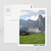 Carte Postale Dolomites (Devant / Derrière)