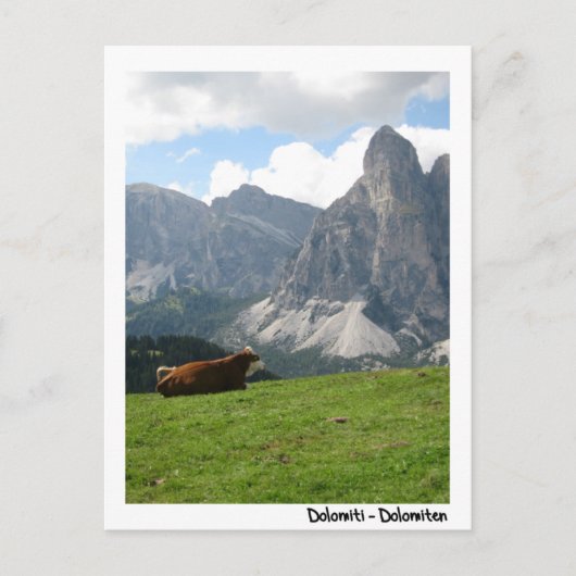 Carte Postale Dolomites (Devant)