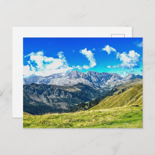 Carte Postale Dolomites (Devant / Derrière)