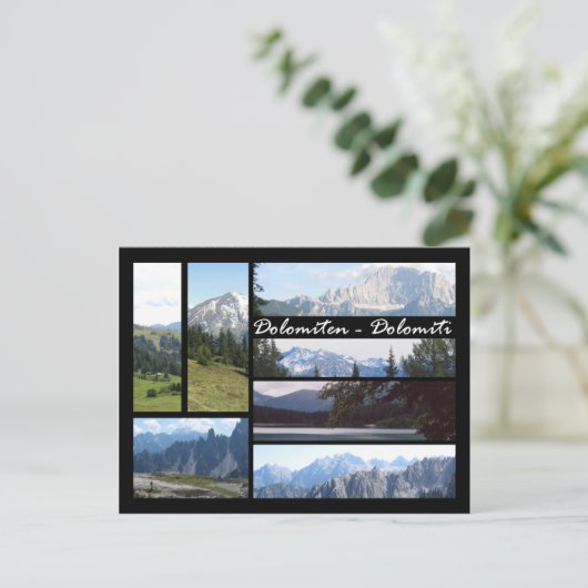 Carte Postale Dolomites (Debout devant)