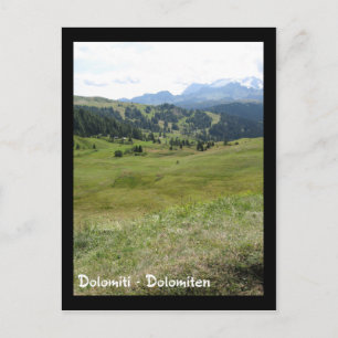 Carte Postale Dolomites