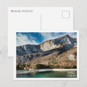 Carte Postale Dolomites, Alpes italiennes en Trentino, Italie (Devant / Derrière)