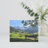 Carte Postale Dolomites de père Noël Maddalena (Debout devant)