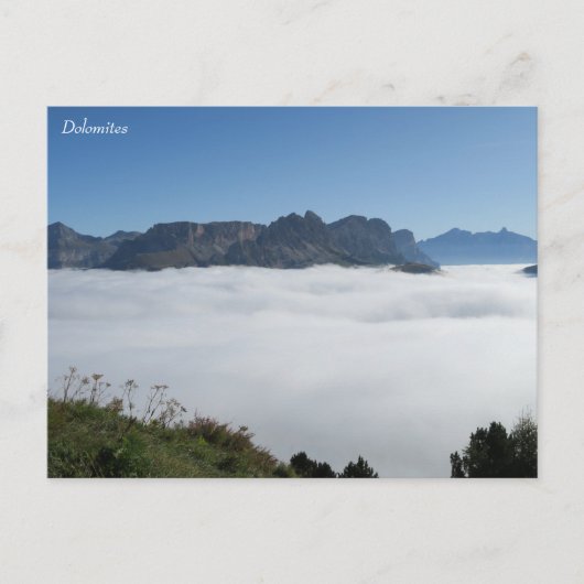 Carte Postale Dolomites Italie (Devant)