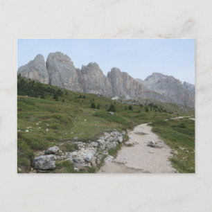 Carte Postale Dolomites Italie