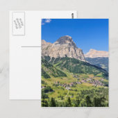 Carte Postale Dolomiti - Val Badia (Devant / Derrière)