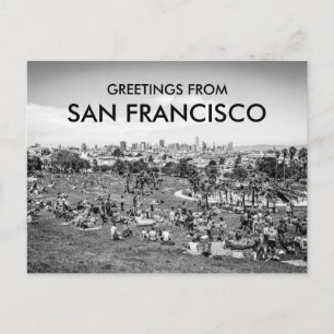 Carte Postale Dolores Park The Mission San Francisco Salutation