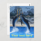 Carte postale Dolphin (Devant / Derrière)