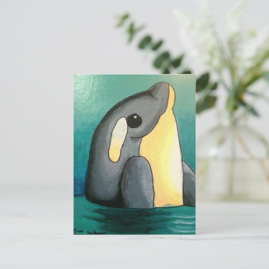 Carte postale Dolphin de Dina (Debout devant)