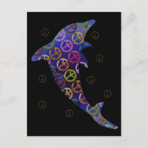 Carte postale Dolphin Peace jeudi