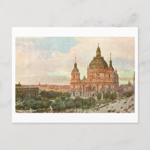 Carte Postale Dom vintage/Cathédrale Berlin Allemagne