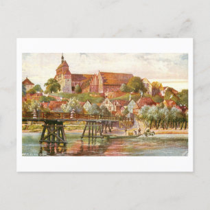 Carte Postale Dom vintage/Cathédrale Havelberg Allemagne