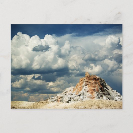 Carte postale Dome blanc (Devant)