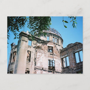 Carte Postale Dôme de Genbaku pour la paix à Hiroshima