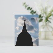 Carte Postale Dôme de la capitale Topeka Kansas (Debout devant)