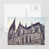 Carte Postale Dôme de Ratisbonne (Devant / Derrière)