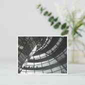 Carte Postale dôme de reichstag (Debout devant)