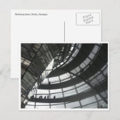 Carte Postale dôme de reichstag (Devant / Derrière)