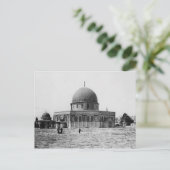 Carte Postale Dôme du Rocher, Jérusalem Vintage (Debout devant)