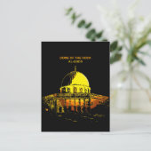 Carte Postale Dôme du Rocher : le battement de cœur d'Al-Quds (Debout devant)