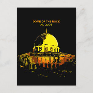 Carte Postale Dôme du Rocher : le battement de cœur d'Al-Quds