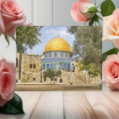 Carte Postale Dôme du Rocher Mosquée Sainte Jérusalem Palestine