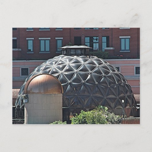 Carte Postale Dôme sur le toit (Devant)