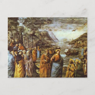 Carte Postale Domenico Ghirlandaio : L'appel de saint Pierre