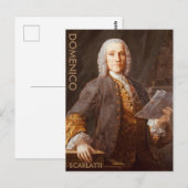 Carte postale Domenico Scarlatti (Devant / Derrière)