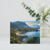 Carte Postale DOMINICA L'île naturelle des Caraïbes (Debout devant)